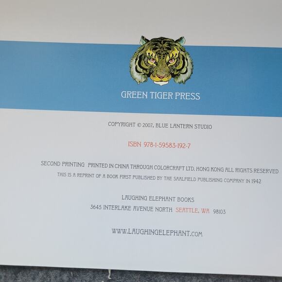 3 Childrens Book GREEN TIGER PRESS 2004 Three Bears Nursery Rymes Town Mouse - Picture 5 of 10